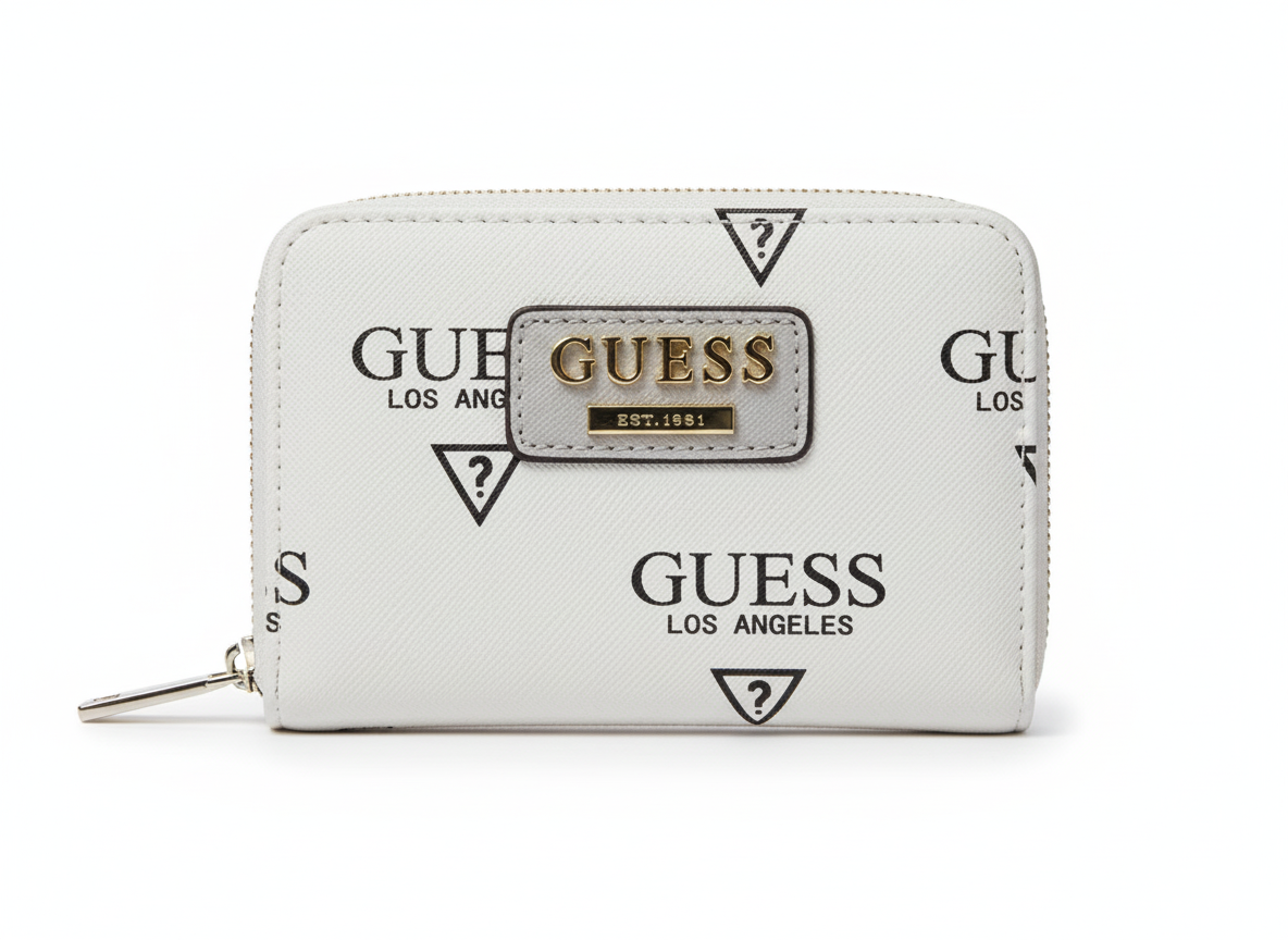 Guess LA Graphic Print Wallet - Mirror