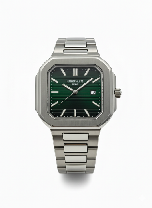 Patek Philippe Cubitus with dark green Dial - Mirror