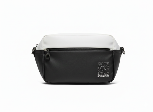 Calvin Klein Two-Tone Handbag Pouch - Mirror